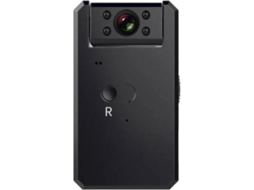 Minicâmera IP sem fio Bestvite 4K WiFi HD 1080P com visão noturna (preta)