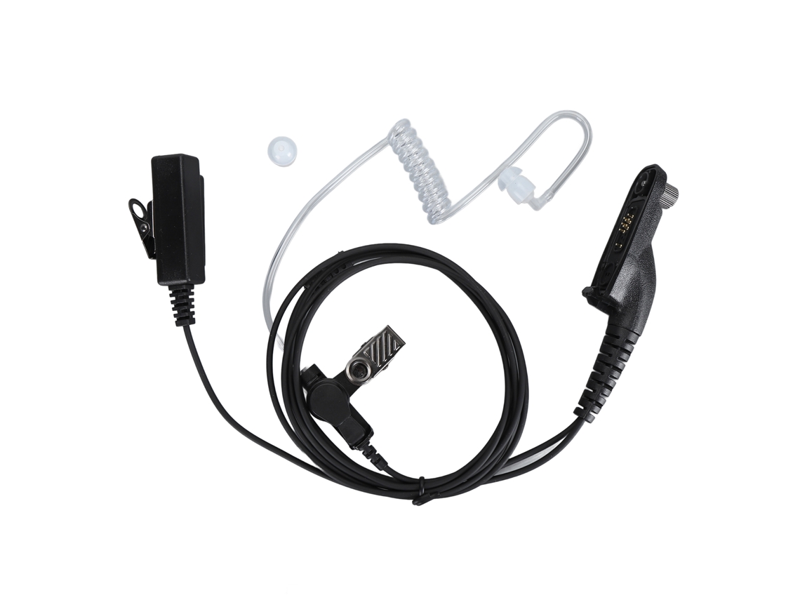 Fone Ouvido LAXISCREED com Ptt para Rádio Apx Dp4601 Xir P8668