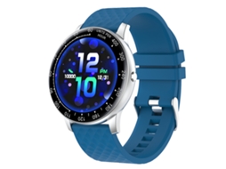 Pulseira inteligente IP67 com monitor cardíaco e de atividades físicas.