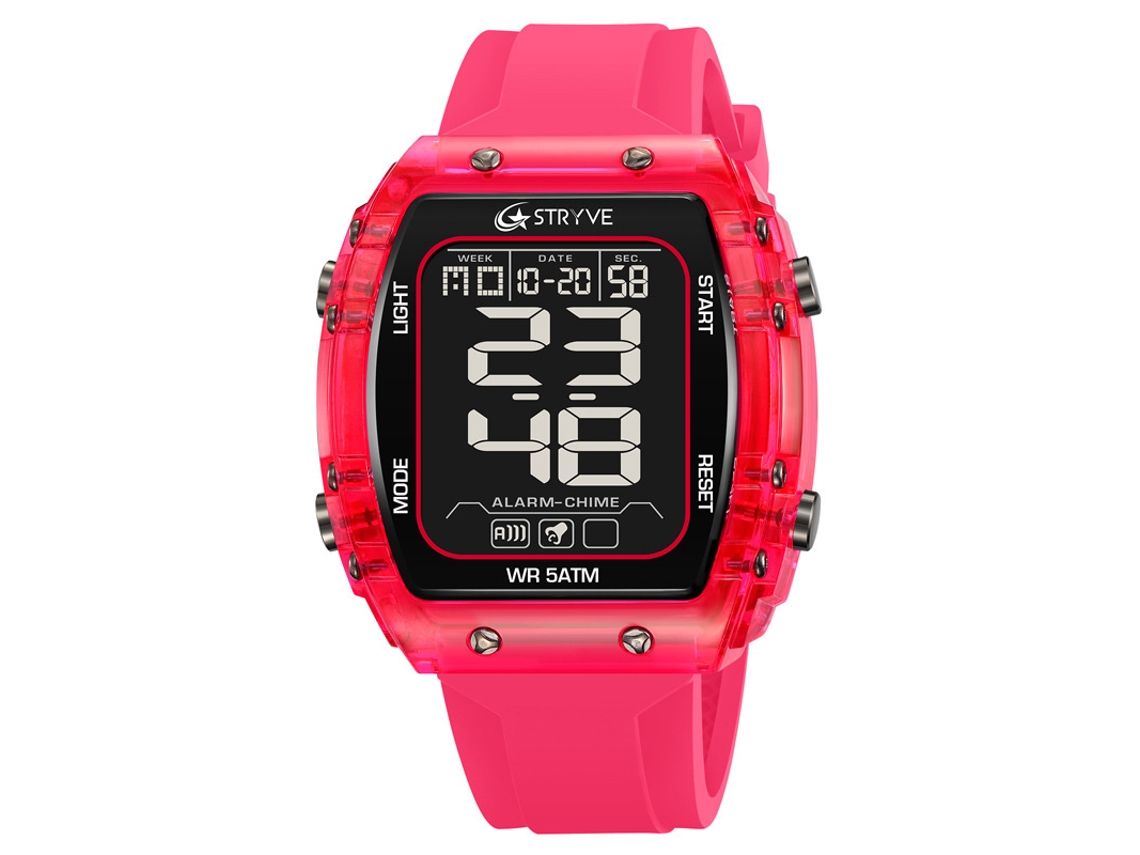Relógio de Pulso Digital Eletrônico Luminoso e À Prova D'água, Moderno e Elegante, para Homens, Ideal para Esportes Ao Ar Livre. MDUG