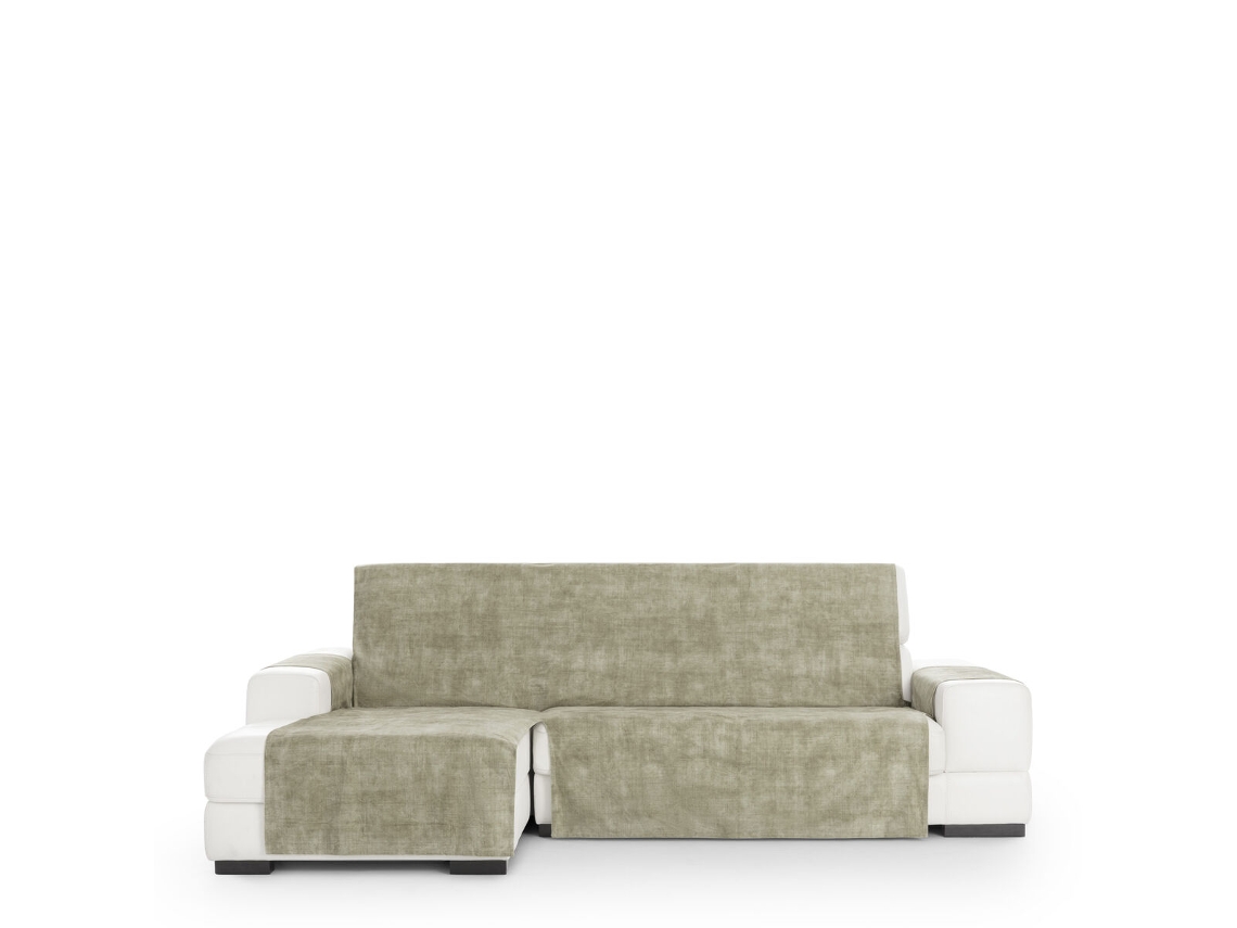 Capa para chaise longue de braço curto esquerdo EYSA TURIN Marrom claro 100 x 110 x 300 cm