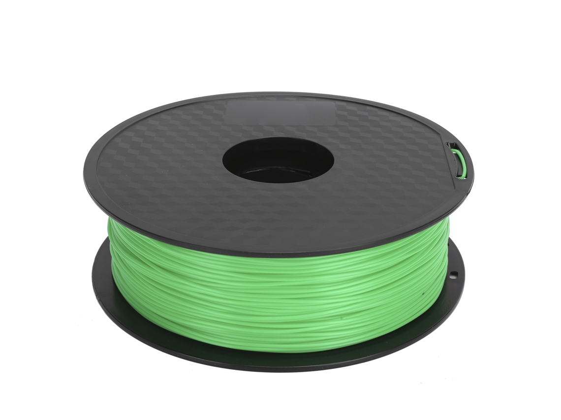Filamento De Impressão 3d, Ecologicamente Correto E Degradável, Pla Verde 1,75mm Em Embalagem De Caixa Colorida