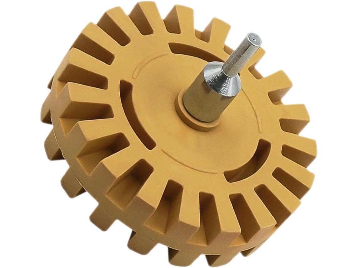 Roda De Borracha Em Formato Engrenagem 4 Polegadas Para Remover