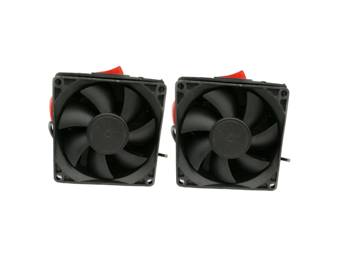 Kit Com 2 Ventiladores De Ar Quente Para Carro Ultechnovo, Aquecedor Silencioso Instantâneo Para Caminhões, Aquecedor