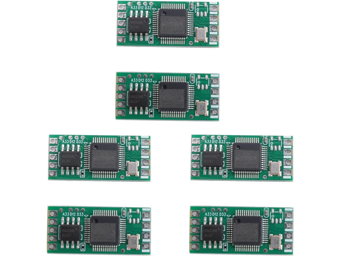 Kit com 6 Módulos de Conversão de Vídeo para Câmera Analógica Cvbs para Usb. SFUSHOS