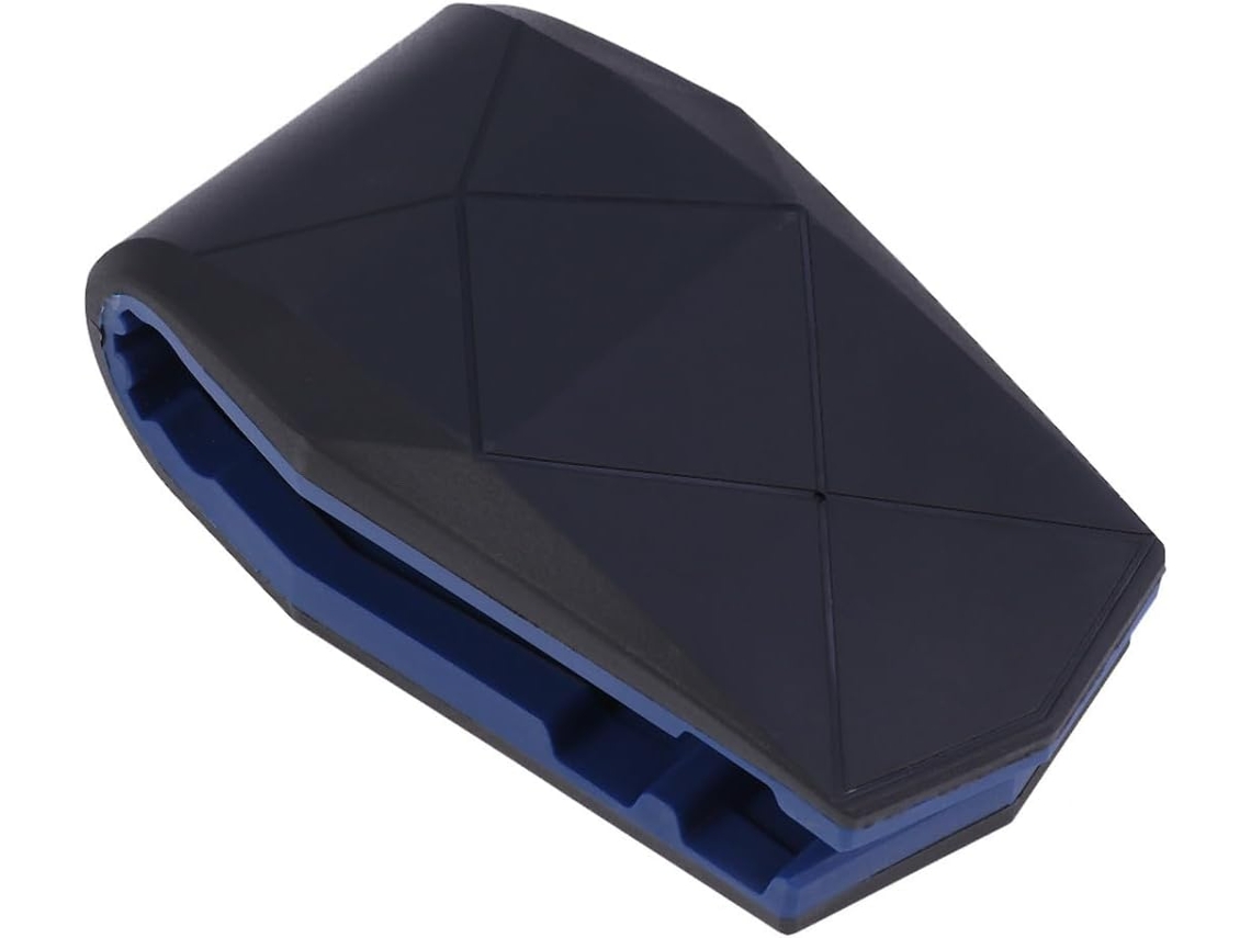 Suporte Para Celular Veicular Com Clipe, Azul, Plástico, Multifuncional