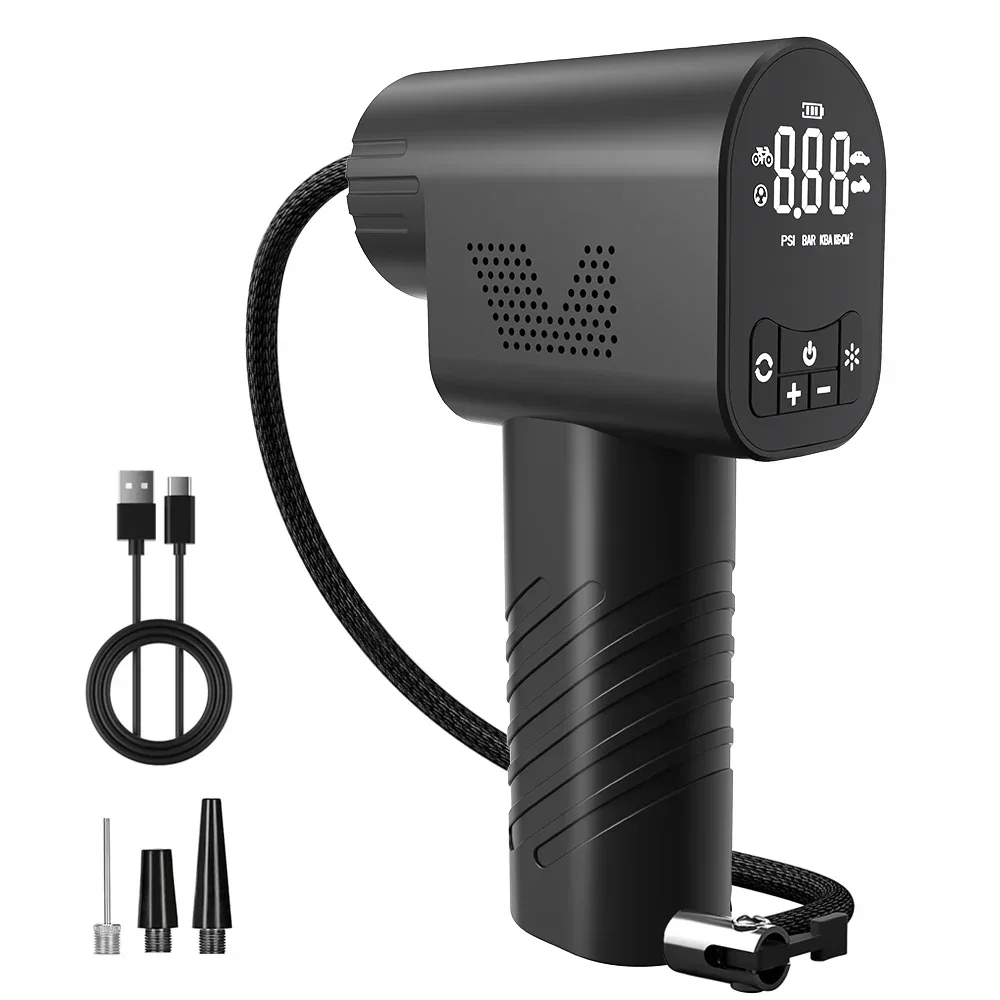 Compressor de Ar Portátil MDUG Sem Fio 4000mah Inflador Pneus