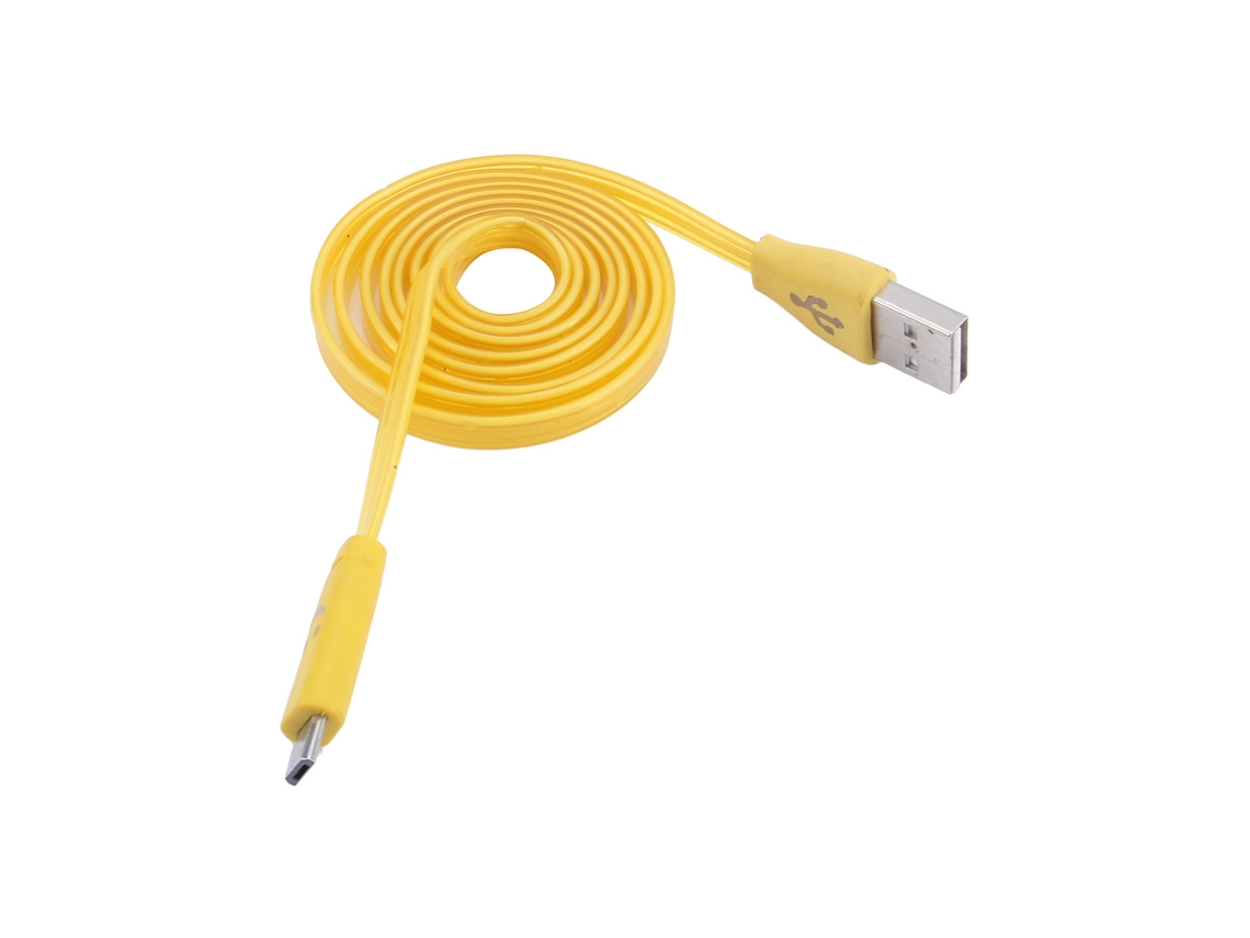 Cabo de Dados com Luz EOOCOO (1m, sistema Android, carregamento com luz)