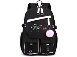 Mochila Roffatide Kpop Stray Kids Com Vários Bolsos, De Ombro Para O Ensino Fundamental E Médio