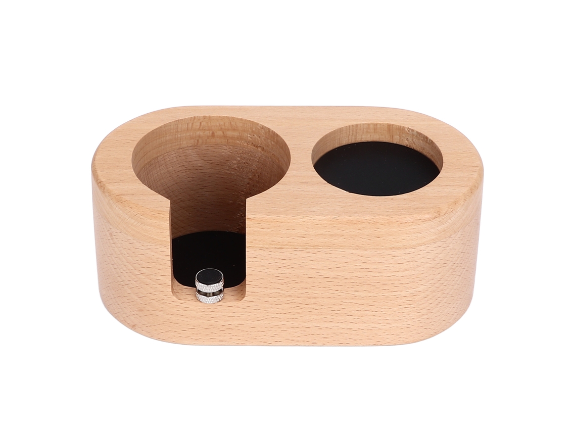 Suporte De Filtro De Café 58mm Com Pé Anti-deslizante E Tamper