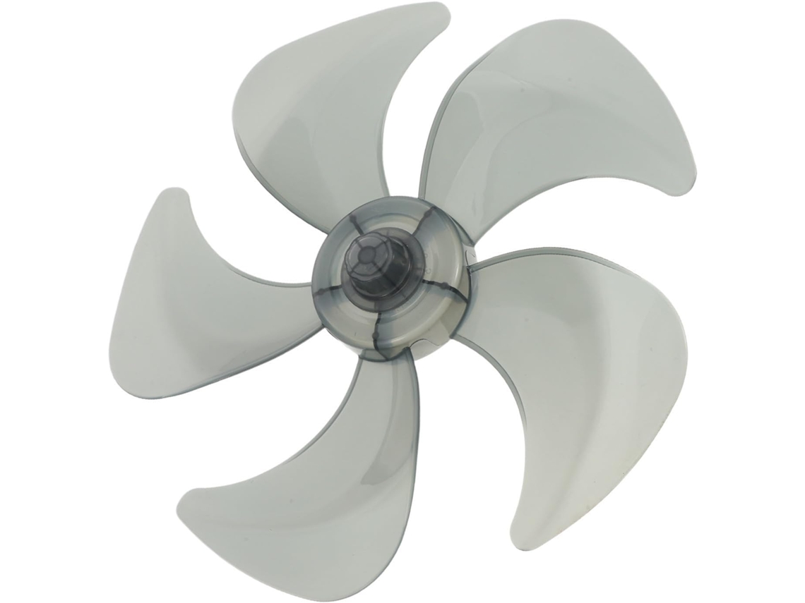 Hélices De Reposição Para Ventilador Vertical, 5 Unidades Na Cor Cinza, 35 Cm, Feitas De Plástico Leve.