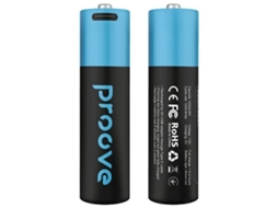 Pilhas Proove Aa 2400 Mah 2 Peças Para Alimentar Dispositivos Eletrônicos