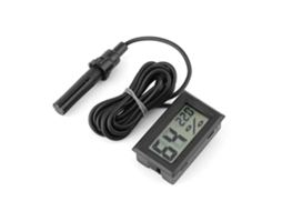 Ts-802 Mini Probe Home Lcd Digital Temperature Humidity Thermometer Hygrometer With Wire