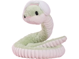 Pelúcia Cachecol Em Formato Cobra, 150 Cm, Com Grama De Cabelo, Para