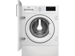 Máquina de Lavar Roupa Encastre BEKO B3WBT49435WB (9 kg - 1400 RPM - Branco)