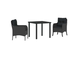 Conjunto de Móveis de Jardim 7 Pcs HARLANV1