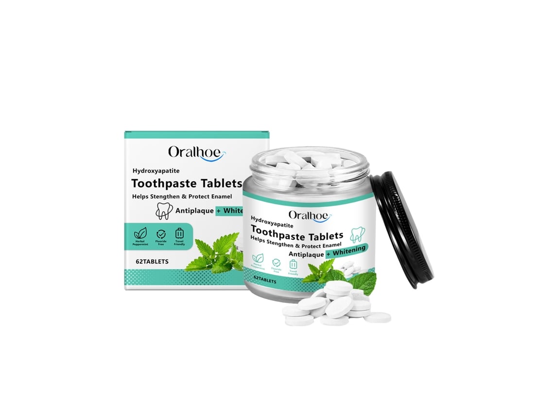 Tabletes Clareadores Creme Dental Mint