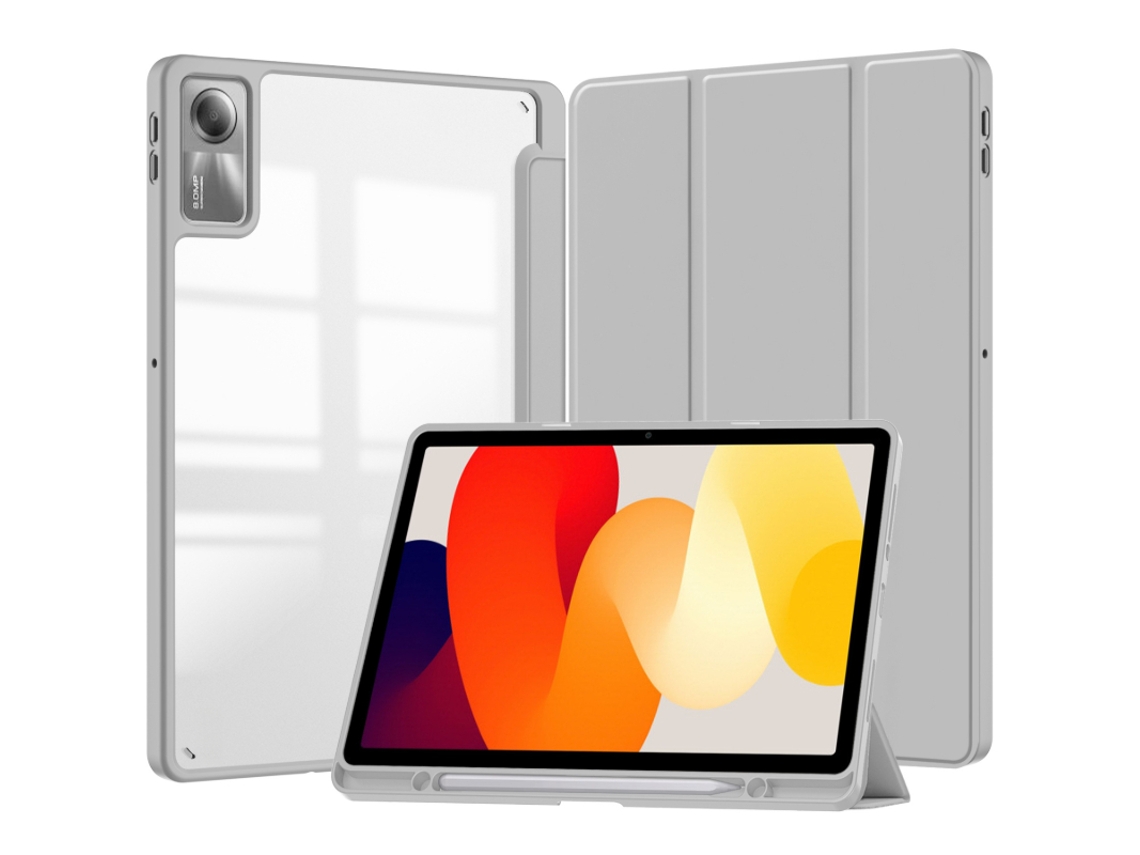 Capa Para Xiaomi Redmi Pad Pro (12.1") 2024 Cinza Cuich