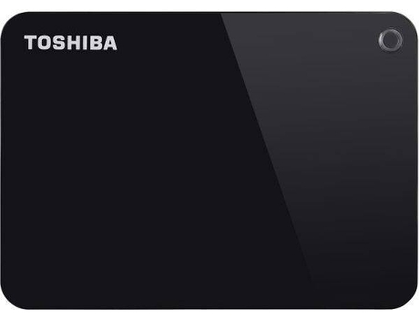 Disco HDD Externo TOSHIBA Advance (Preto - 2 TB - USB 3.0)