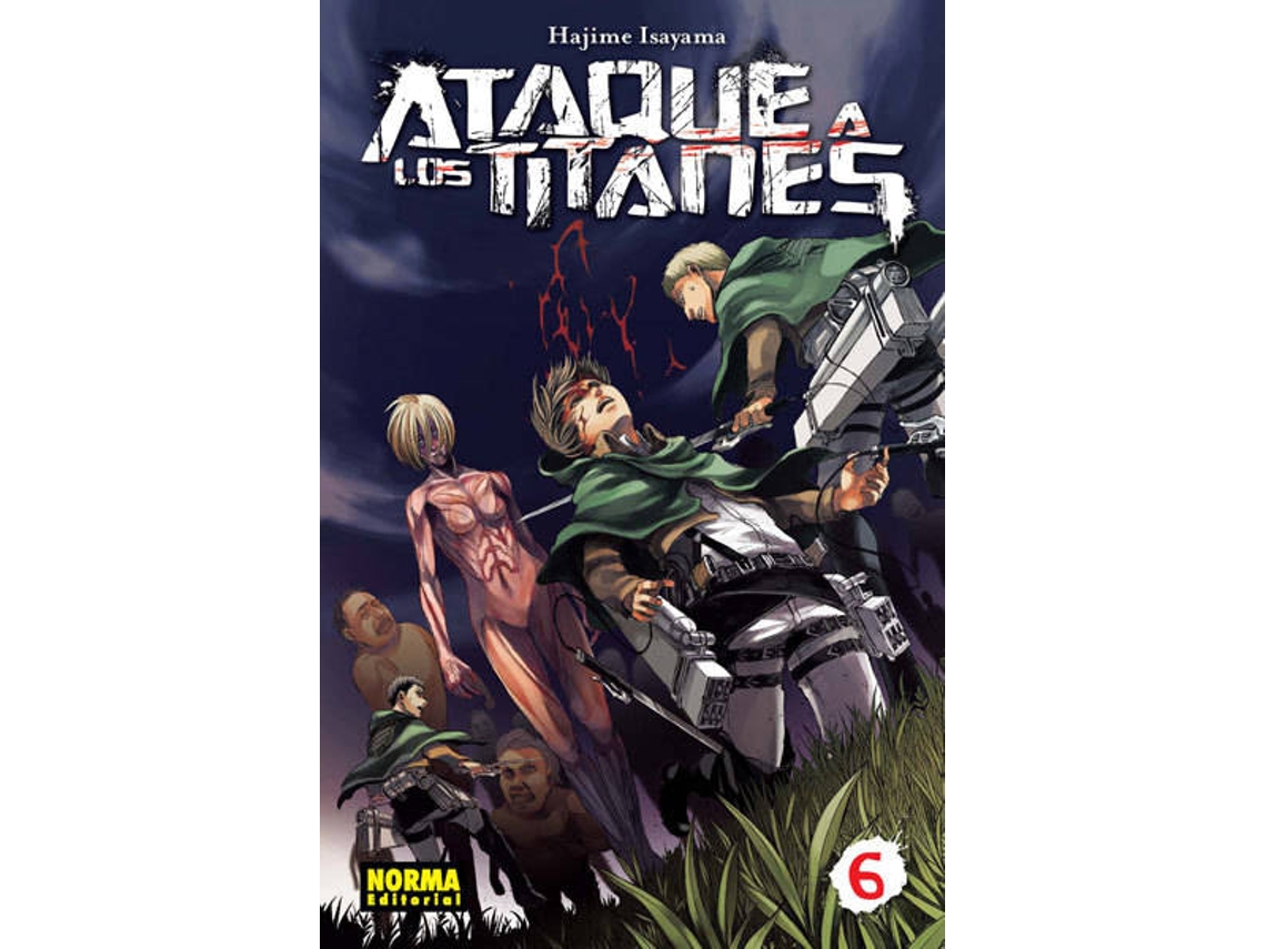 Livro Ataque A Los Titanes (Espanhol)