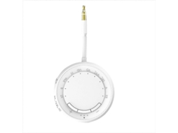 Transmissor E Receptor Bluetooth 5.4 Para 2 Fones De Ouvido, Branco.