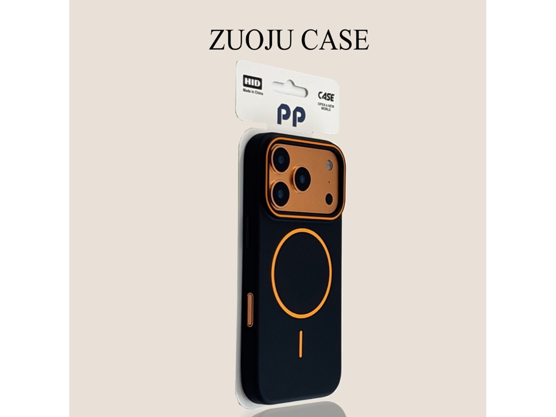 Capa Magnética Para Iphone 15 Pro, Capa Protetora Rígida De Policarbonato Da Apple.