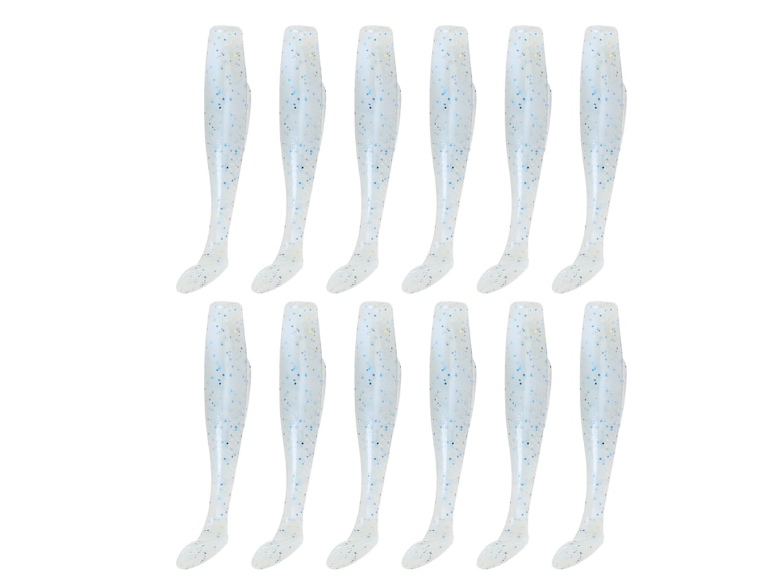 CEBO ARTIFICIAL Danu26 de Silicone, 6 Peças, Cola T, Cor Variada