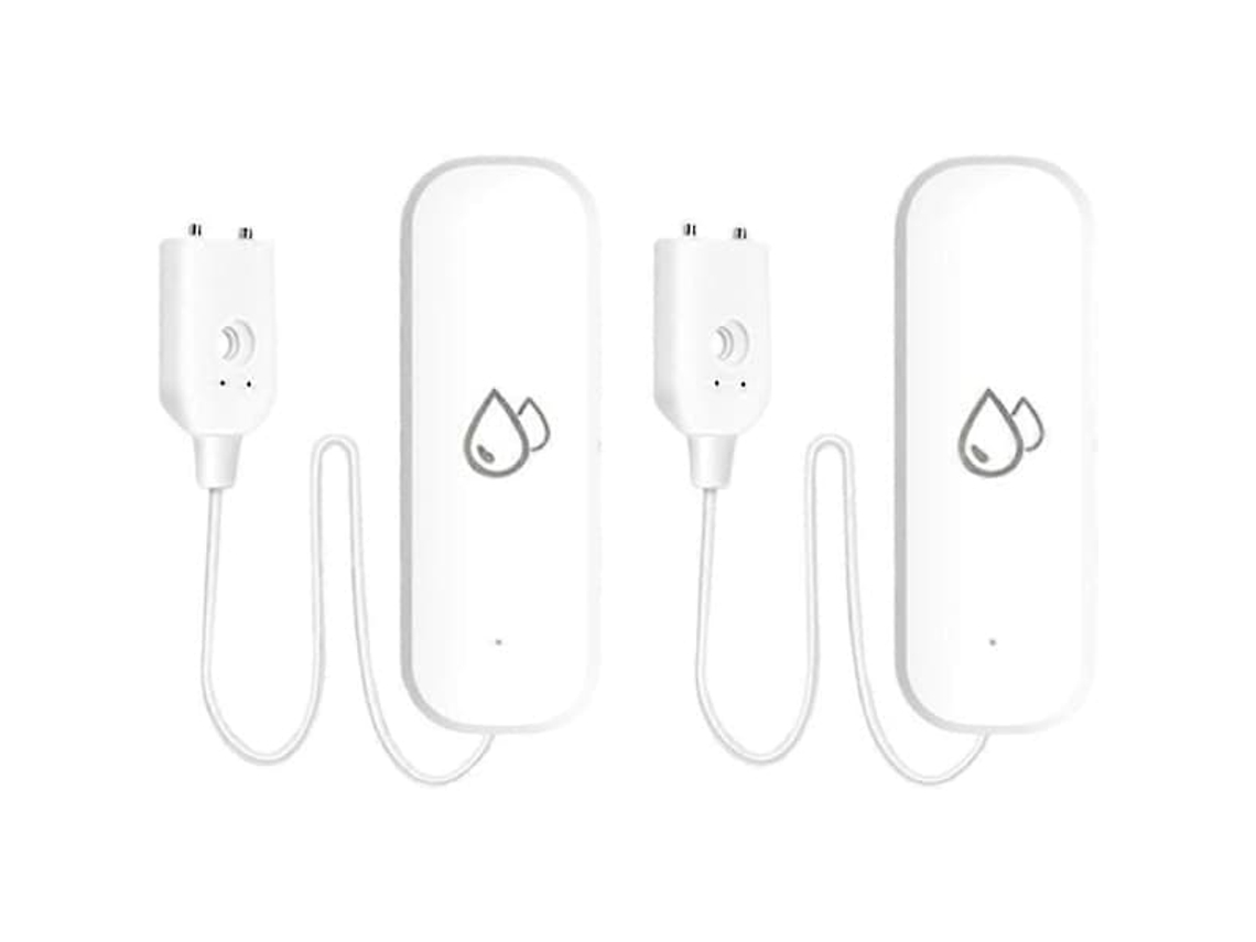 2 Unidades Sensor Vazamento Água Wi-fi Alarme App Móvel