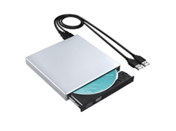 Lurelia Gravador Dvd Externo Usb 2.0, Leitor Cd/dvd Portátil Para Laptop, Pc E Mac