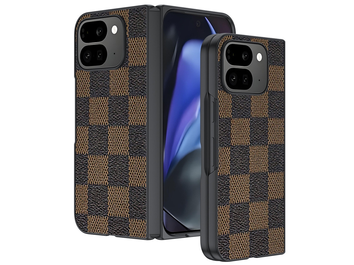 Capa Para Google Pixel 9 Pro Fold (marrom)