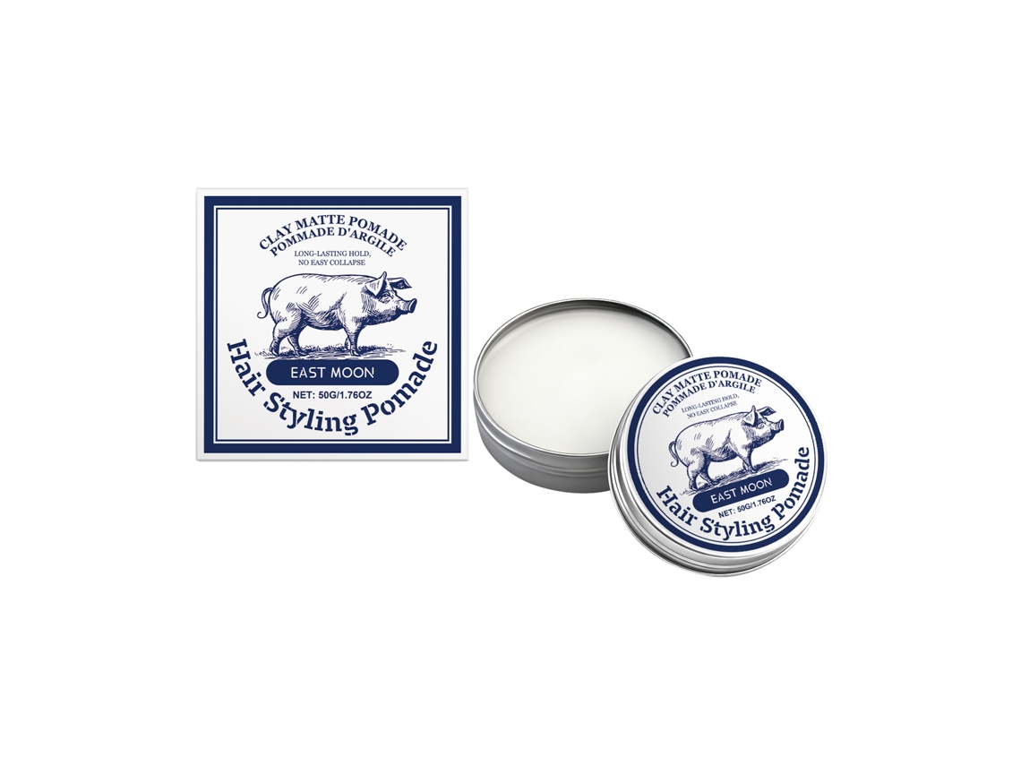 Argila Matte East Moon, Argila para Cabelo Masculino com Efeito Matte Eficiente LAXISCREED