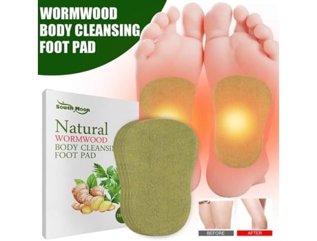 48 Peças 3 Caixas-Adesivo para Pés Desintoxicantes Adesivo para Pés Desintoxicantes com Absinto e Gengibre em Pó para Eliminar Toxinas Do Corpo MOOHOP