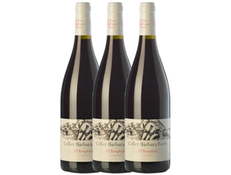 Bàrbara Forés El Templari Terra Alta Crianza 75 cl (Caixa de 3 unidades)