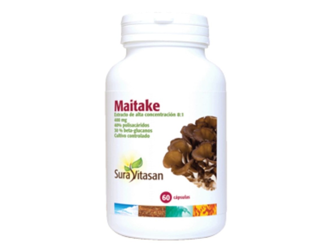 Maitake 400mg 60 Cápsulas SURA VITASAN