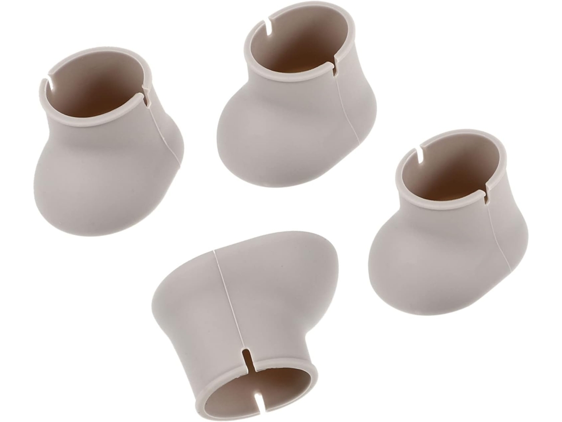 Nuobesty Conjunto De 4-protetores Silicone Antiderrapantes Para Pés Cadeiras E Mesas Com Proteção O Piso Almofadas