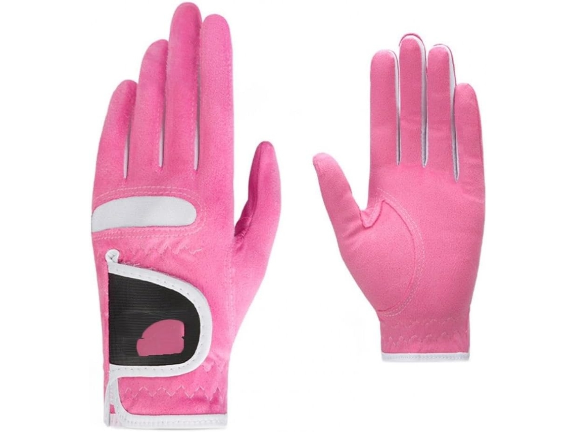 Luvas de Golfe, Luvas de Golfe Femininas em Couro de Microfibra Antiderrapante e Respirável, 1 Par, Luvas para