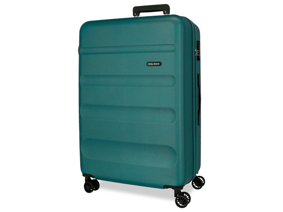 Mala De Viagem / Trolley Grande 74cm 4r Roll Road Flex Verde