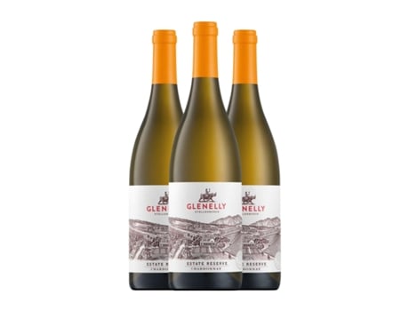 Vinho branco GLENELLY Chardonnay Stellenbosch Reserva (0.75 L - 3 Unidades)