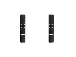 2 Controles Remotos Rc901v Fmr6 De Substituição Para Tvs Tcl 4k Led Android Smart Tv 65p725 55c716 50p715 65p615