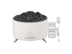 Difusor Aromático Inteligente Vulcão 350ml Bluetooth 100 240v