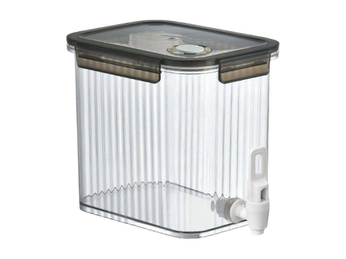 Dispensador De Bebidas Pequeno, De Plástico, Para Geladeira, Com Reservatório Para Água, Leite Gelado E Limonada (3,5l).