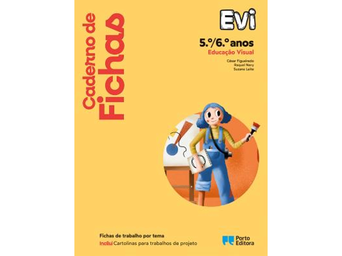 Evi - Educação Visual - 5.º/6.º Anos Caderno De Atividades 2026