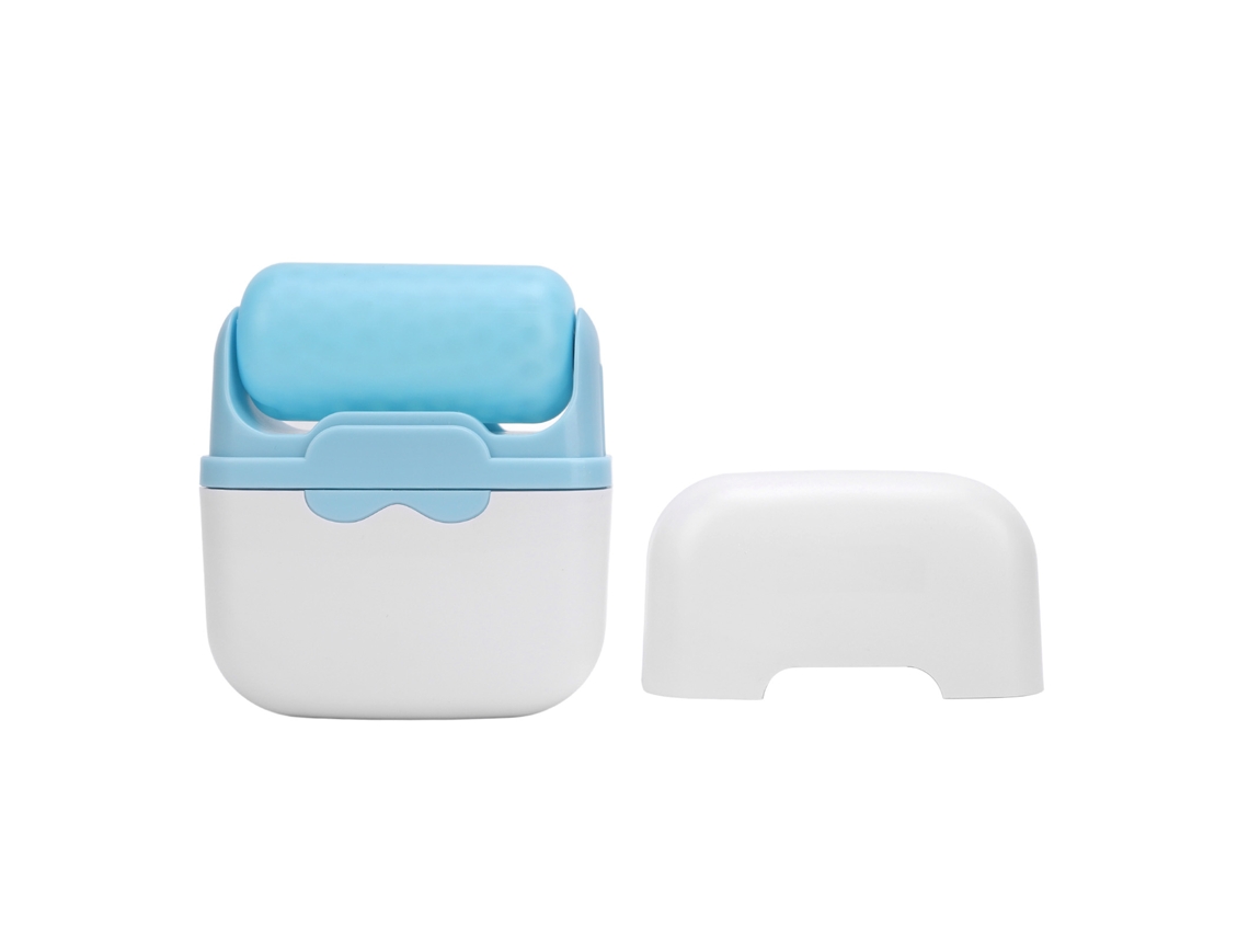 Rodillo De Gelo Facial De Duas Pontas Para Cuidado Da Pele Com Design Ergonômico E Armazenamento Prático