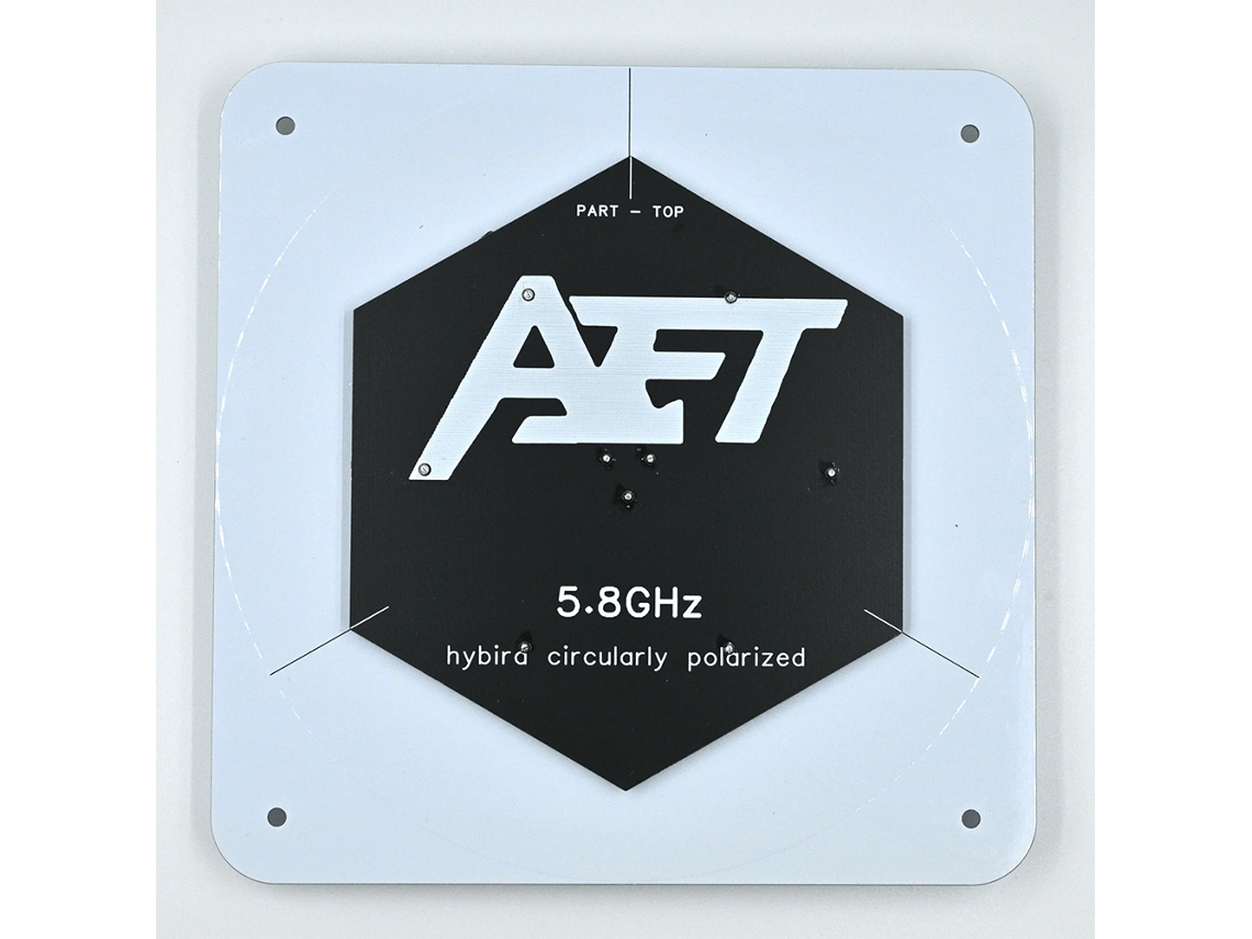 3 Peçasantena Fpv Direcional de 5,8 Ghz e 17 Dbi com Polarização Circular para Drones e Aviões Rc de Longo Alcance MDUG