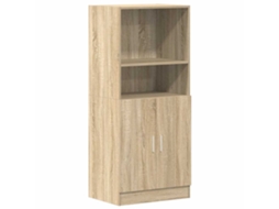 Kitchen Cabinet, Kitchen Cabinets Vidaxl Marrom Madeira Processada (n/a)