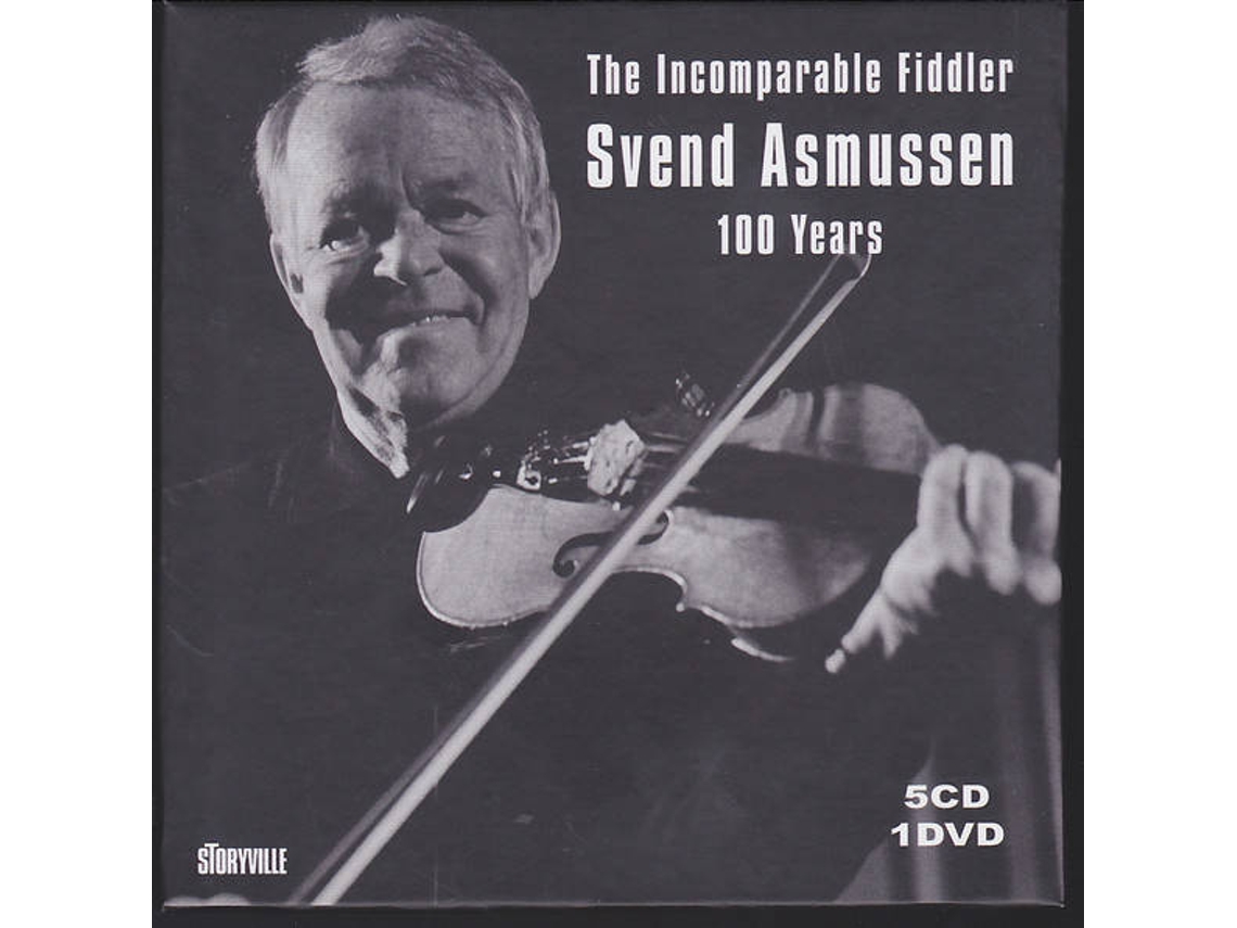 CD+DVD Svend Asmussen - The Incomparable Fiddler Svend Asmussen - The Incomparable - Volume 4 (5CDs)