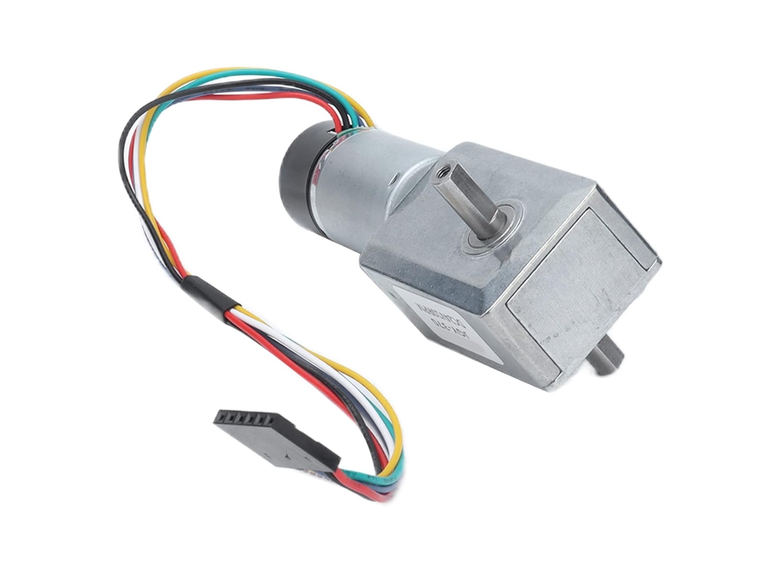 Motorredutor Helicoidal Cc Com Encoder Jgy 370, Motorredutor Biaxial De Alta Dureza E Antifricção Para Dispositivos