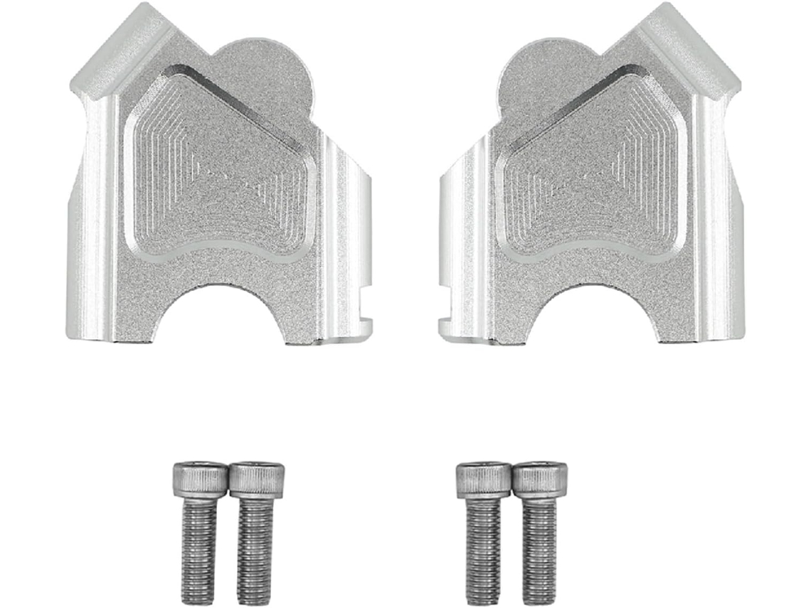 Adaptador de Elevação Guidão para Motocicleta Extensível Compatível com Bmw Braçadeira Elevada F700 Gs F650