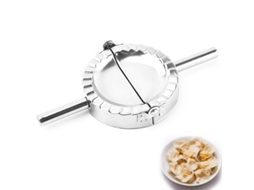 Prensa Para Empanadas De 7, 5 Cm, Em Aço Inoxidável, Para Fazer Dumplings, Cortar Massa E Moldar Empanadas, Raviólis, Pierogis E Pastéis