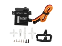 Servo Rc De Metal Completo 7.5kg Para Carro Controle Remoto Traxxas Trx4m 1/18 Dc 4.8‑8.4v
